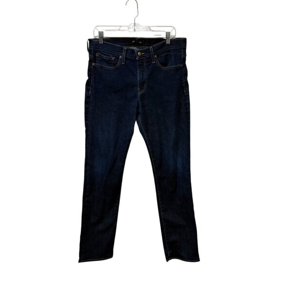 Madewell Mens Dark Wash Straight Leg Jeans W33 L32 - Picture 1 of 9